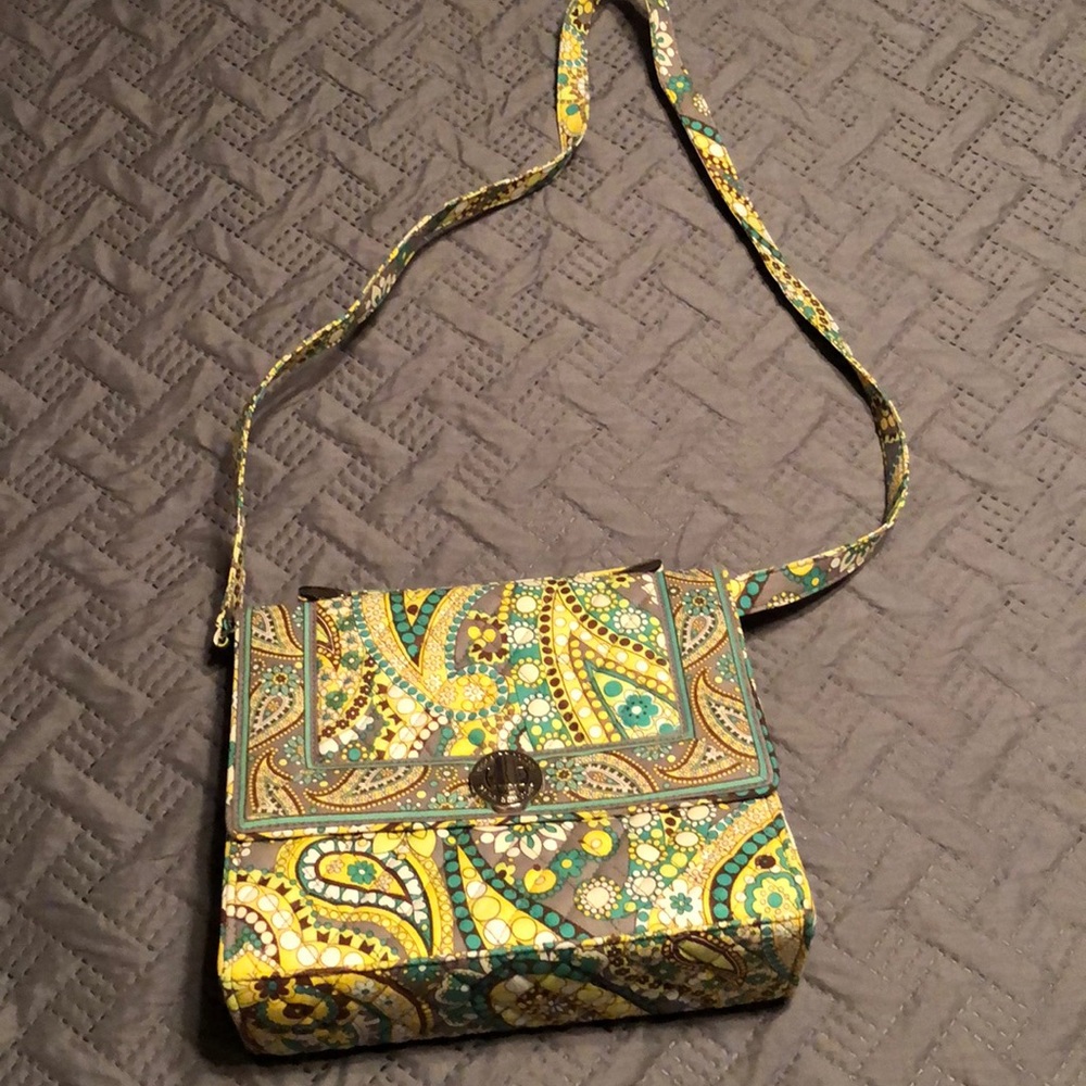 Vera Bradley lemon parfait pattern new without tag